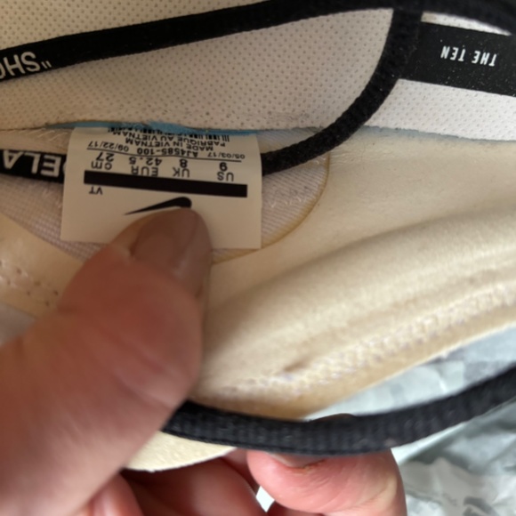 Nike Air Max 97 OG x OFF-WHITE The Ten 2017 size 9 Men’s - Picture 14 of 14
